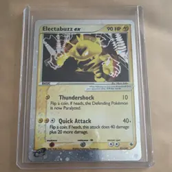 Pokemon TCG Electabuzz ex 97/109 EX Ruby & Sapphire Holo Rare 90 HP Basic EN - Image 1