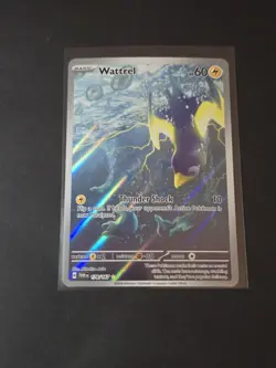Wattrel 178/167 - Pokemon Twilight Masquerade Illustration Rare IR Full Art NM - Image 1