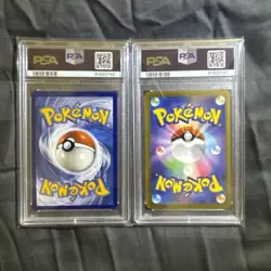 2024 PAF EN PIKACHU #131 & Japanese PIKACHU #236 SHINY RARE POKEMON PSA 9 SET - Image 2