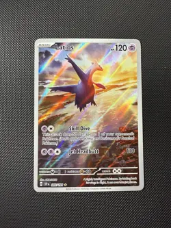 2024 Pokemon Sv08: Surging Sparks Latios 203/191Illustration Rare NM - Image 1
