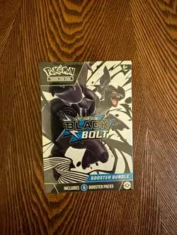 Pokemon TCG Black Bolt Booster Bundle Factory Sealed New - Image 1