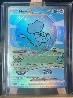 Pokemon TCG Mew ex 232/091 SV Paldean Fates SIR Holo Spanish Near Mint - Image 1