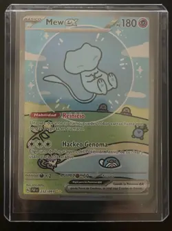 Pokemon TCG Mew ex 232/091 SV Paldean Fates SIR Holo Spanish Near Mint - Image 2