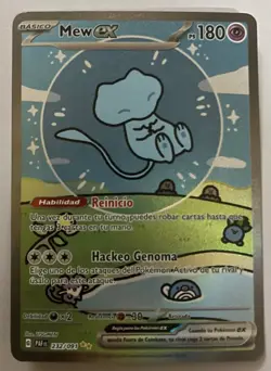 Pokemon TCG Mew ex 232/091 SV Paldean Fates SIR Holo Spanish Near Mint - Image 4