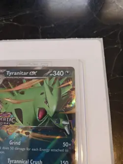 Tyranitar ex #064 NM Double Rare Stamped Promo Prismatic Evolution Pokemon TCG - Image 4