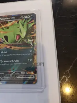 Tyranitar ex #064 NM Double Rare Stamped Promo Prismatic Evolution Pokemon TCG - Image 5
