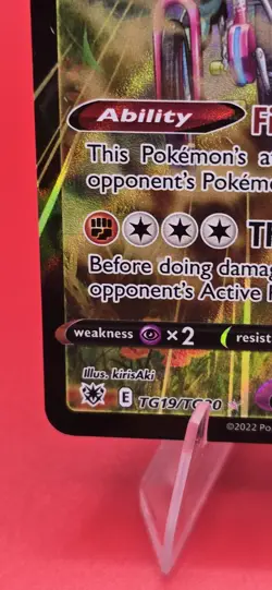 Pokemon TCG NM Galarian Zapdos V TG19/TG30 Trainer Gallery Astral Radiance - Image 5