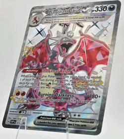 Pokemon Charizard ex SVP 074 Black Star Promo Full Art Holo NM - Image 1
