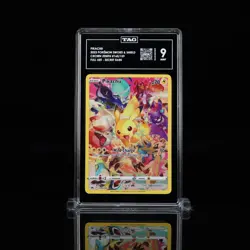 Pokemon Pikachu 160/159 Crown Zenith Secret Rare TAG 9 - Image 1