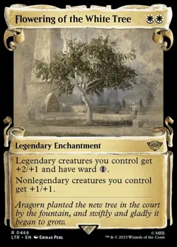 MTG Flowering of the White Tree - Showcase Scrolls, NM-Mint, English Universes B - Image 1