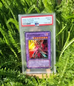 Yugioh Dark Paladin [1st Edition] DPYG-EN016 YuGiOh Duelist Pack: Yugioh psa 9 - Image 1