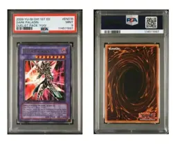 Yugioh Dark Paladin [1st Edition] DPYG-EN016 YuGiOh Duelist Pack: Yugioh psa 9 - Image 2