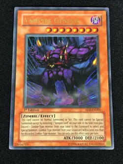 Yugioh Vampire Genesis SD2-EN001 1st ULTRA (LP) - Image 1