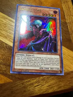 Vampire Lord LCKC-EN024 1st Edition Ultra Rare LP + BONUS - Image 1