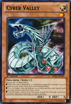 3X Cyber Valley BP02-EN059 / 1ST EDITION / RARE / MINT! / YU-GI-OH - Image 1
