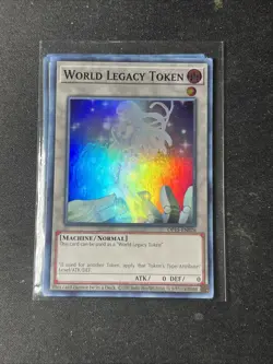 World Legacy Token - OP15-EN026 - Super Rare NM Yugioh - Image 1