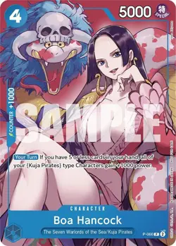 BOA HANCOCK (SEALED BATTLE 2024 VOL. 2) P-066 ONE PIECE PROMOTION CARDS NM - Image 1