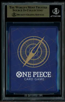 2024 One Piece The Best Premium Booster #OP01016 Nami Manga BGS 9.5 GEM MINT - Image 3