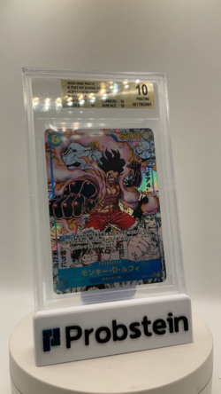 2025 One Piece A Fist of Divine Speed JPN OP11118 Monkey D. Luffy Manga BGS 10 - Image 2