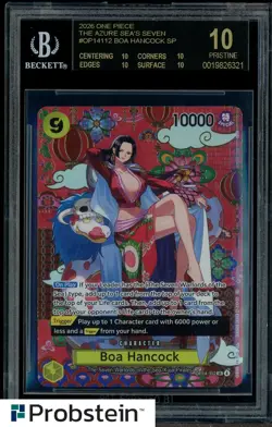 2026 One Piece The Azure Sea's Seven OP14112 Boa Hancock SP BGS 10 BLACK LABEL - Image 1