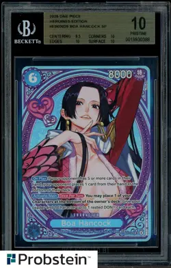 2026 One Piece Heroines Edition #EB03026 Boa Hancock SP BGS 10 PRISTINE - Image 1