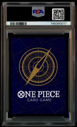 2025 One Piece OP11 Japanese Manga Alternate Art #118 Monkey D. Luffy PSA 10 - Image 3