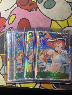 Nami OP14-031 (SR) The Azure Sea’s Seven One Piece TCG English x4 Play set - Image 2