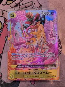 Charlotte Perospero Alt Art OP03-113 SR PRB-01 -Japanese-NM-One Piece- US SELLER - Image 1