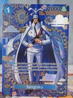 One Piece Sengoku OP07-046 Parallel Alt Art English, NM Condition - Image 1