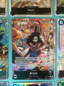 One Piece TCG OP15 Brook & Nami Master Core - 3x Alt Art (Leader/SR) + Playsets - Image 2
