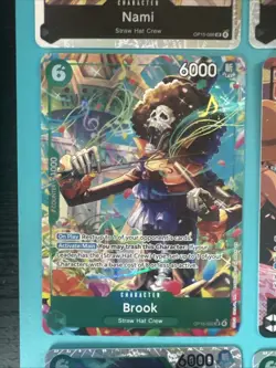 One Piece TCG OP15 Brook & Nami Master Core - 3x Alt Art (Leader/SR) + Playsets - Image 3