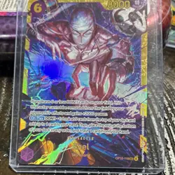 Bandai One Piece CCG Enel OP15-118 Holo Character Card - Image 1