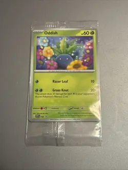 Oddish 102 Sv: Scarlet & Violet Promo Cards Regular - Image 1