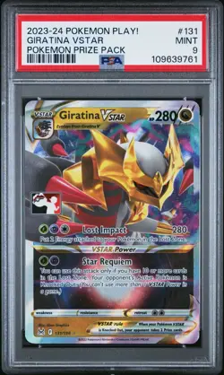 Giratina VSTAR Prize Pack PSA 9 131/196 Pokemon Prize Pack Series Cards Holo - Image 1