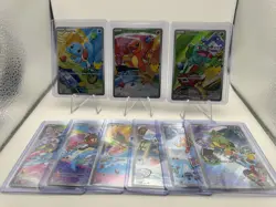 Pokemon 2026 First Partner Illustration Collection Series 1 Promo Set 9 Cards - Image 1