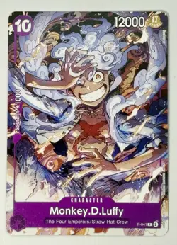 One Piece Promotion Cards #P-041 Monkey.D.Luffy (041) NM English - Image 1