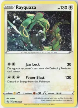 Rayquaza - Holo Promo SWSH: Sword & Shield Promo Cards SWSH029 NM - Image 1