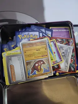 Pokemon TCG Lunch Box Tins Lot FULL Cards & Coins Zacian Zamazenta Mewtwo Dialga - Image 4