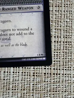Decipher The Lord of the Rings TCG Aragorn’s Bow Rare Card 1R90 - Image 3
