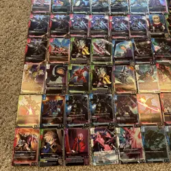 ***100+ RARE HOLOFOIL GUNDAM LOT***CARD GAME GD01 GD02 GD03 - Image 4