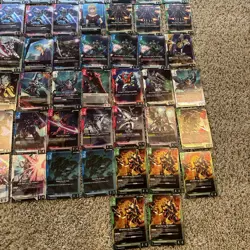 ***100+ RARE HOLOFOIL GUNDAM LOT***CARD GAME GD01 GD02 GD03 - Image 5