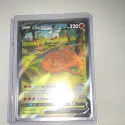 Pokemon Charizard V Full Art Promo Holo SWSH260 Sword & Shield 220 HP Card - Image 1