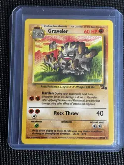 Vintage Pokeman Card Lot Base Set And Fossil (1999 WOTC) - Image 4