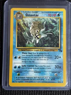 Vintage Pokeman Card Lot Base Set And Fossil (1999 WOTC) - Image 5