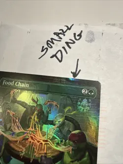 Wizards of the Coast Food Chain Foil Enchantment Commander TMNT- MTG Card x1 NM - Image 3