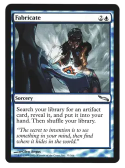 Magic The Gathering MTG - MIRRODIN 2003 MRD - #35 Fabricate x2 LP NM - Image 1