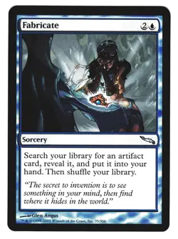 Magic The Gathering MTG - MIRRODIN 2003 MRD - #35 Fabricate x2 LP NM - Image 3