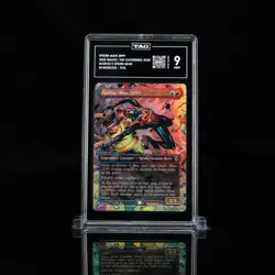 Tag 9 Graded MTG Spider-Man 2099 (Borderless Foil) Marvel's Spider-Man 0205 - Image 1