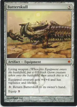 MTG: New Phyrexia: Batterskull: Lightly Played Condition - Image 1