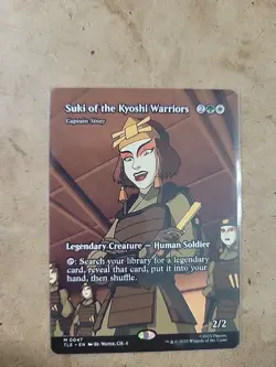 Suki of the Kyoshi Warriors (Borderless) MTG Avatar (TLE) 0047 Foil Magic - Image 1